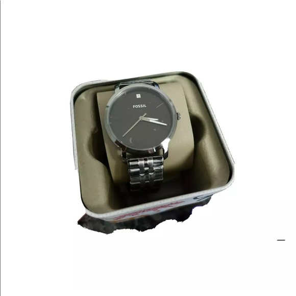 Fossil Other - Fossil Lux Luther Three-Hand Smoke Stainless Steel Watch - Brand New In Box.